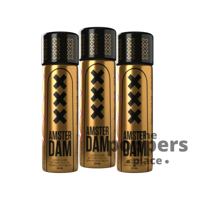 Lot de 3 Poppers Amsterdam XXX Propyl 24ml - Pack