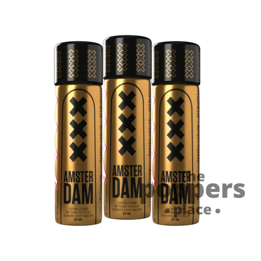 Lot de 3 Poppers Amsterdam XXX Propyl 24ml - Pack