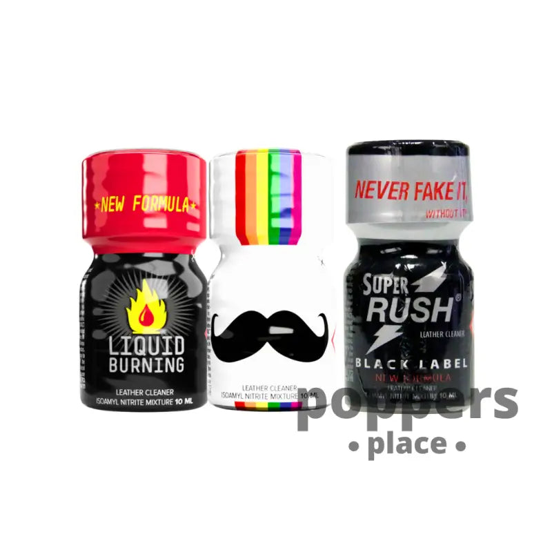 Pack Poppers à Découvrir Amyle (10ml) - Pack