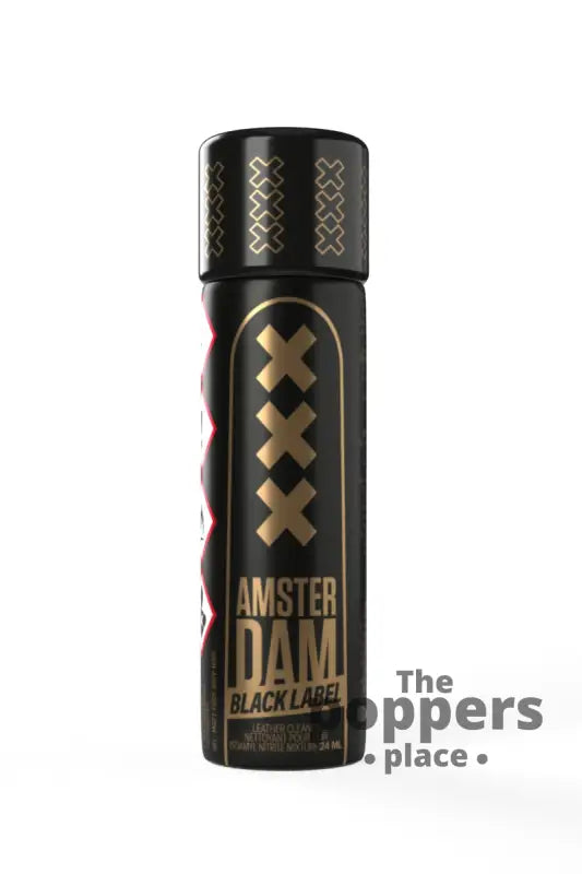 Poppers Amsterdam XXX Black Label Amyl 24ml - poppers