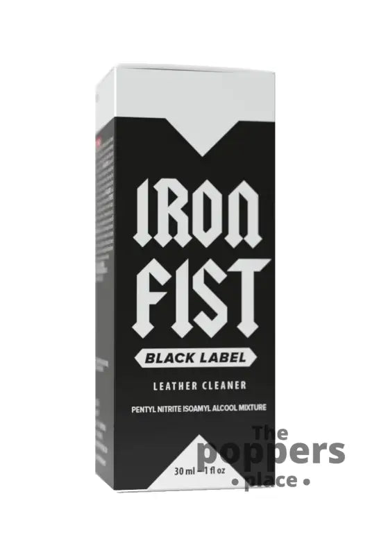 Poppers Iron Fist Black Label 24ml - poppers