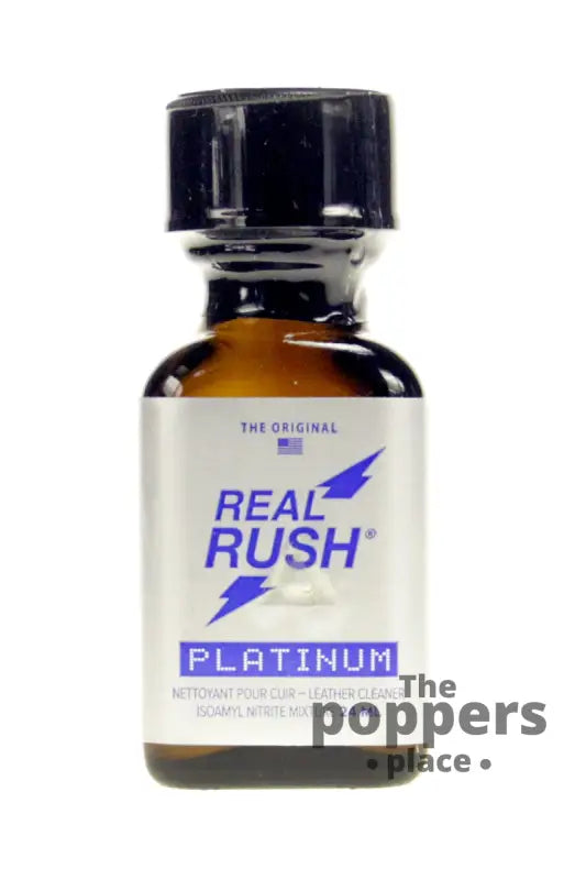 Poppers real rush platinum 24 ml - poppers