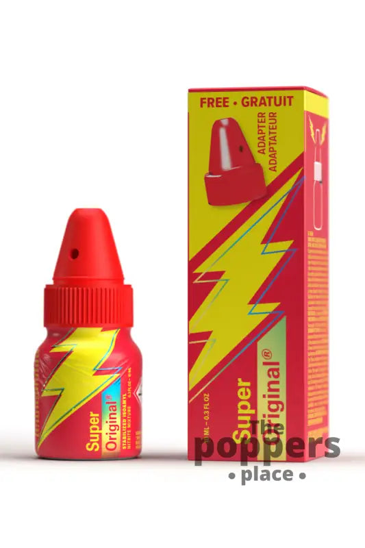 Poppers Super Original 10ml avec inhalateur - poppers